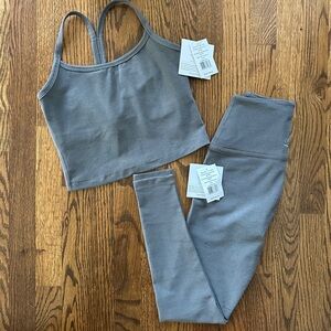 Beyond Yoga Spacedye Tank and Leggings Set. Size S